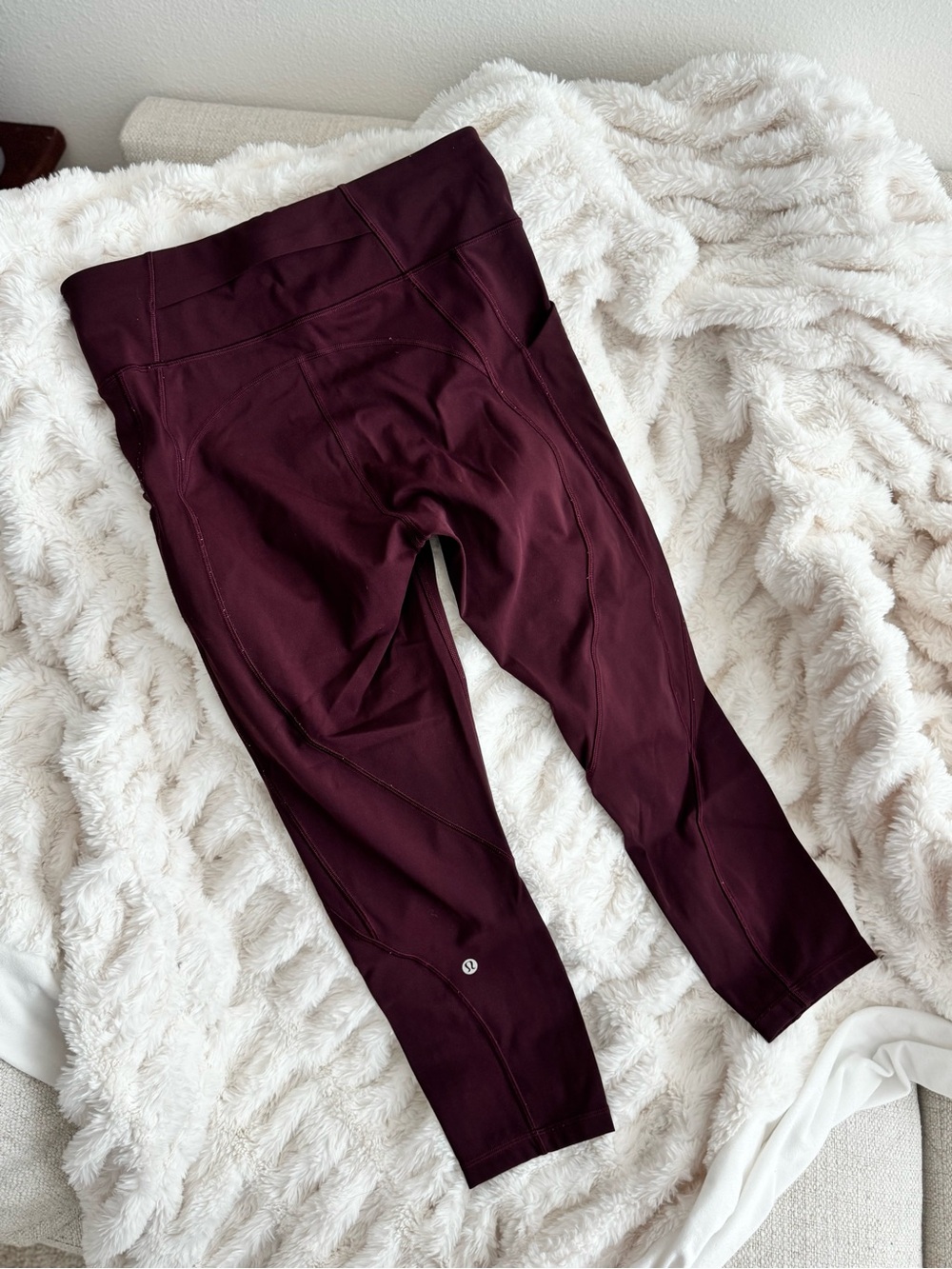 Lululemon Maroon Active Leggings